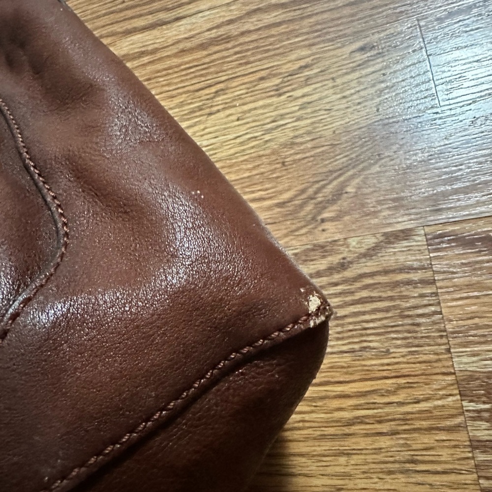 FRYE Leather Side Pocket Boho Purse - Picture 7 of 16